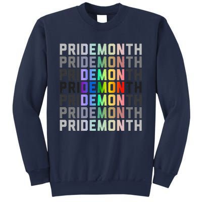 Lgbtqia Pride Month Design Gaypride Love Sweatshirt