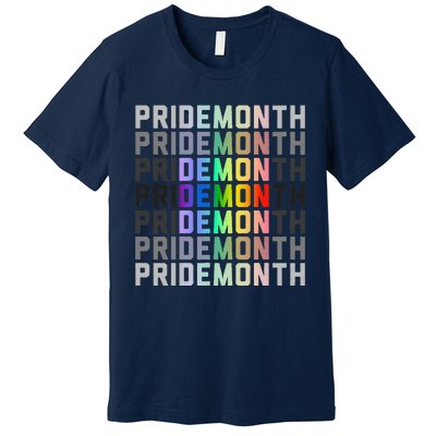 Lgbtqia Pride Month Design Gaypride Love Premium T-Shirt