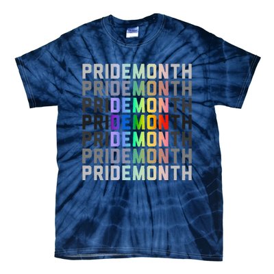 Lgbtqia Pride Month Design Gaypride Love Tie-Dye T-Shirt