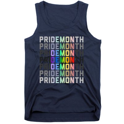 Lgbtqia Pride Month Design Gaypride Love Tank Top