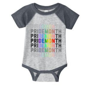 Lgbtqia Pride Month Design Gaypride Love Infant Baby Jersey Bodysuit