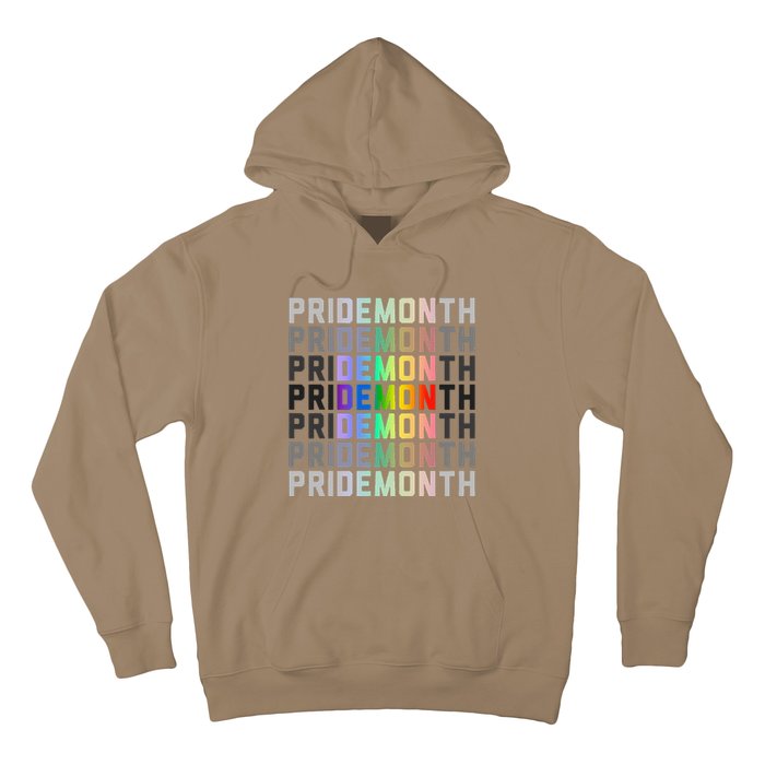 Lgbtqia Pride Month Design Gaypride Love Hoodie