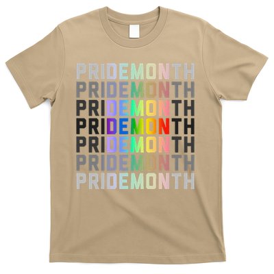 Lgbtqia Pride Month Design Gaypride Love T-Shirt