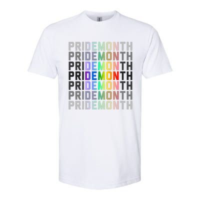 Lgbtqia Pride Month Design Gaypride Love Softstyle CVC T-Shirt