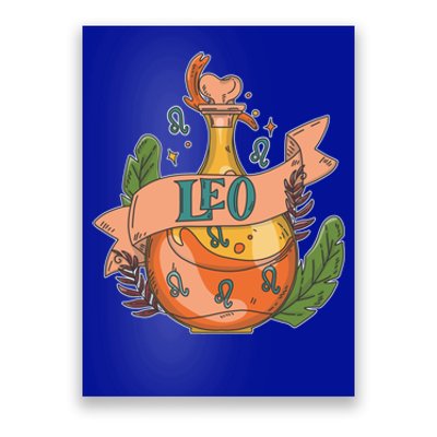 Leo Potion Magical Astrology Gift Poster