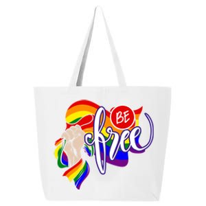 Lgbtq Pride Month Be Free Gift 25L Jumbo Tote