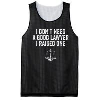 Lawyer Parent My Son Daughter Law School Graduation Mesh Reversible Basketball Jersey Tank