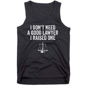 Lawyer Parent My Son Daughter Law School Graduation Tank Top