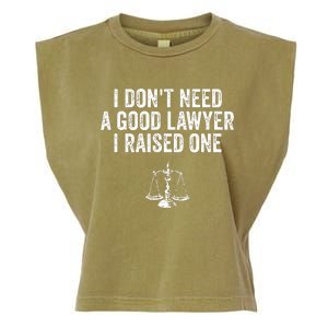 Lawyer Parent My Son Daughter Law School Graduation Garment-Dyed Women's Muscle Tee