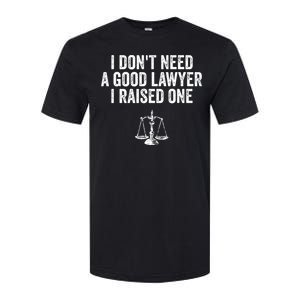 Lawyer Parent My Son Daughter Law School Graduation Softstyle CVC T-Shirt