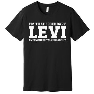 Levi Personal Name Funny Levi Premium T-Shirt