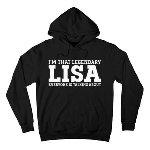 Lisa Personal Name Women Girl Funny Lisa Hoodie