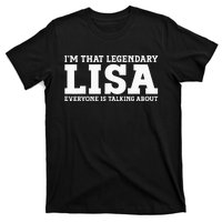 Lisa Personal Name Women Girl Funny Lisa T-Shirt