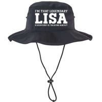 Lisa Personal Name Women Girl Funny Lisa Legacy Cool Fit Booney Bucket Hat