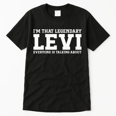 Levi Personal Name Funny Levi Tall T-Shirt