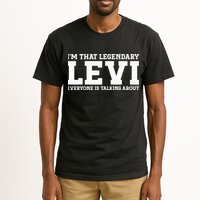 Levi Personal Name Funny Levi Tall T-Shirt