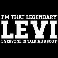 Levi Personal Name Funny Levi Impact Tech Backpack