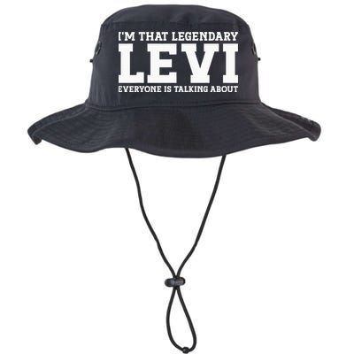 Levi Personal Name Funny Levi Bucket Hat