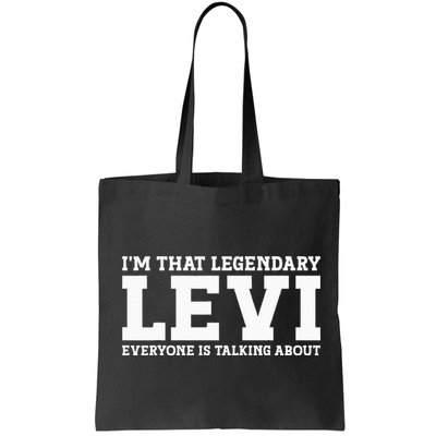 Levi Personal Name Funny Levi Bag
