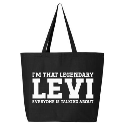 Levi Personal Name Funny Levi 25L Jumbo Tote