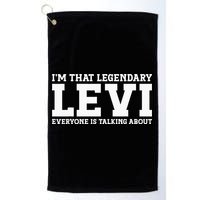 Levi Personal Name Funny Levi Golf Towel