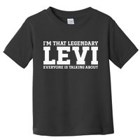Levi Personal Name Funny Levi Toddler T-Shirt