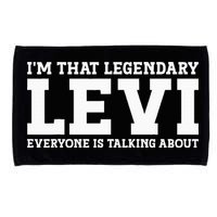 Levi Personal Name Funny Levi Microfiber Hand Towel