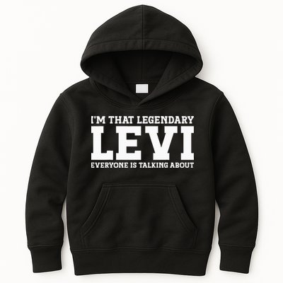 Levi Personal Name Funny Levi Kids Hoodie