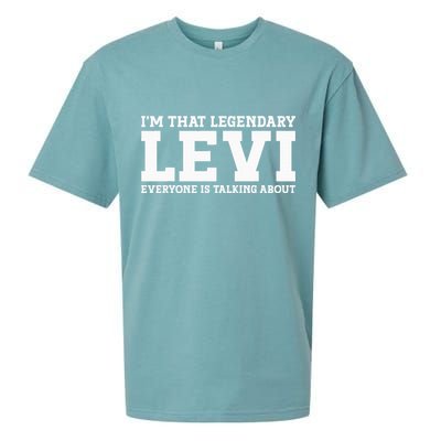 Levi Personal Name Funny Levi Sueded Cloud Jersey T-Shirt