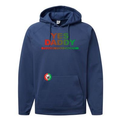 Labour Party Nigeria Yes Daddy Thank You Daddy Performance Fleece Hoodie