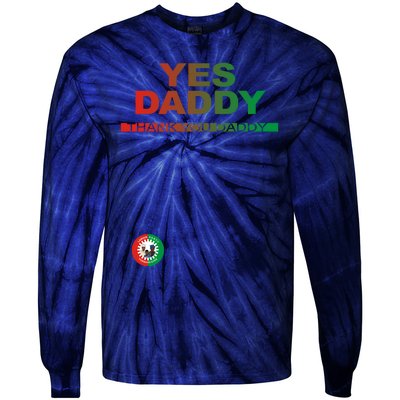 Labour Party Nigeria Yes Daddy Thank You Daddy Tie-Dye Long Sleeve Shirt