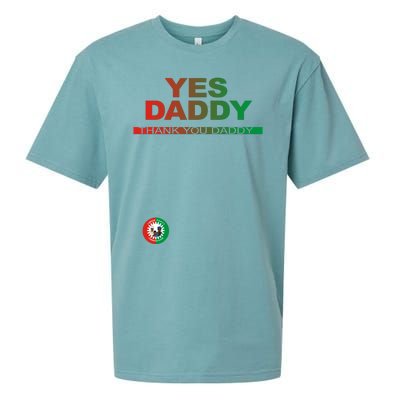 Labour Party Nigeria Yes Daddy Thank You Daddy Sueded Cloud Jersey T-Shirt