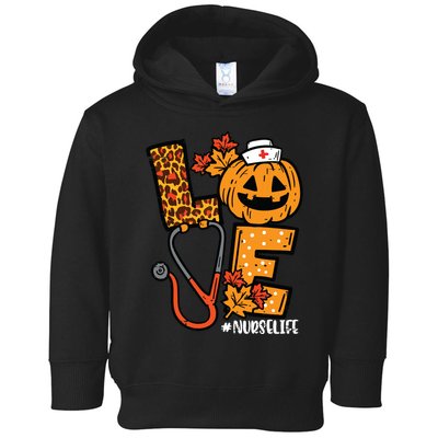 Leopard Pumpkin Nurse Halloween Costume Fall Scrub Top Women Toddler Hoodie