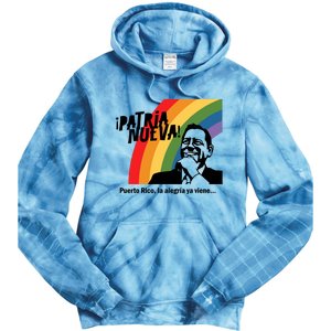 Limited Patria Nueva Puerto Rico La AlegríA Ya Viene Tie Dye Hoodie