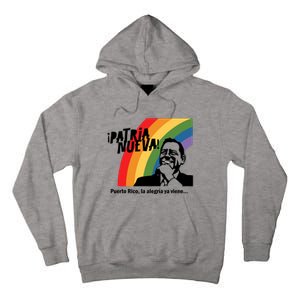 Limited Patria Nueva Puerto Rico La AlegríA Ya Viene Tall Hoodie