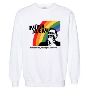 Limited Patria Nueva Puerto Rico La AlegríA Ya Viene Garment-Dyed Sweatshirt