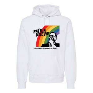 Limited Patria Nueva Puerto Rico La AlegríA Ya Viene Premium Hoodie