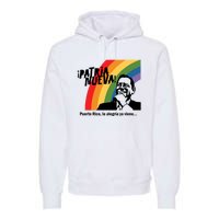 Limited Patria Nueva Puerto Rico La AlegríA Ya Viene Premium Hoodie