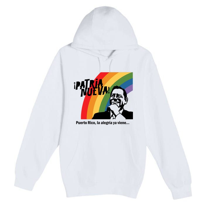 Limited Patria Nueva Puerto Rico La AlegríA Ya Viene Premium Pullover Hoodie