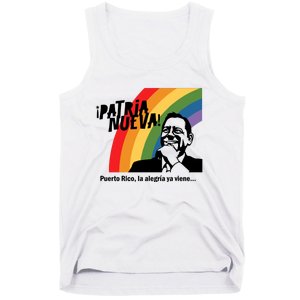 Limited Patria Nueva Puerto Rico La AlegríA Ya Viene Tank Top