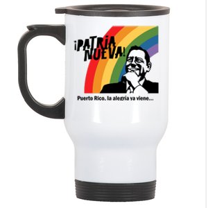 Limited Patria Nueva Puerto Rico La AlegríA Ya Viene Stainless Steel Travel Mug