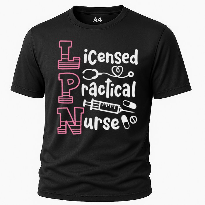 Lpn Practical Nurse Lpn Cooling Performance Crew T-Shirt