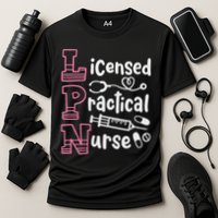 Lpn Practical Nurse Lpn Cooling Performance Crew T-Shirt