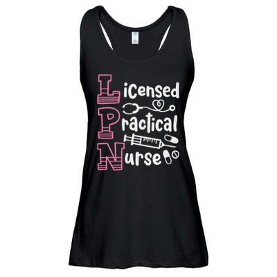Lpn Practical Nurse Lpn Ladies Essential Flowy Tank