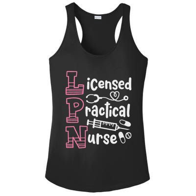 Lpn Practical Nurse Lpn Ladies PosiCharge Competitor Racerback Tank