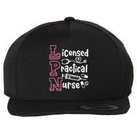 Lpn Practical Nurse Lpn Wool Snapback Cap