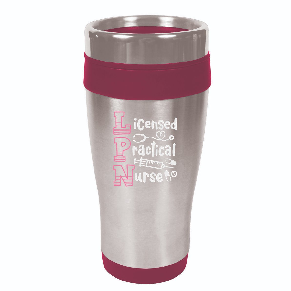 Lpn Practical Nurse Lpn 16oz Travel Tumbler