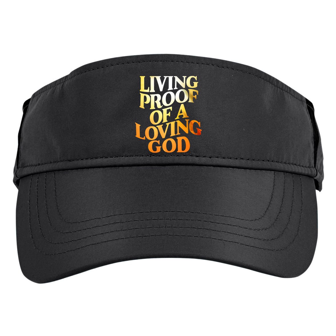 Living Proof Of A Loving God Adult Drive Performance Visor