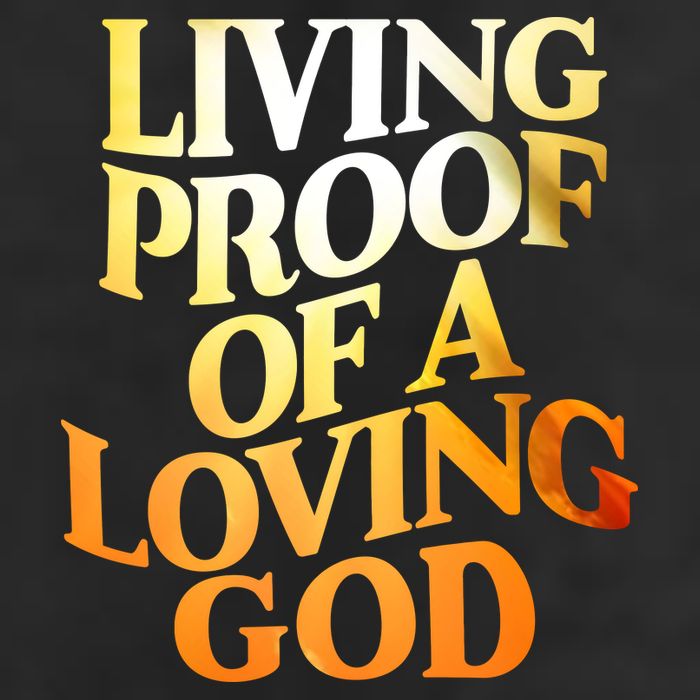 Living Proof Of A Loving God Adult Drive Performance Visor