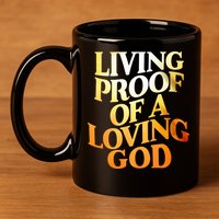 Living Proof Of A Loving God 11oz C Handle Ceramic Mug